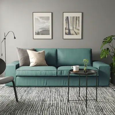 Sofa trosjed, Kelinge tirkiznosiva