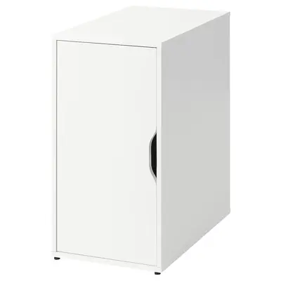 Radni sto, bijela/boja antracita, 140x60 cm