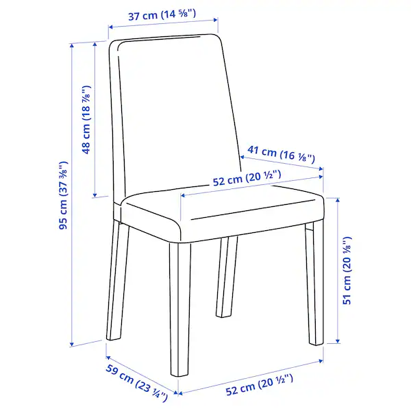 Sto i 6 stolica, bagrem/Kolboda bež/tamnosiva, 235x100 cm