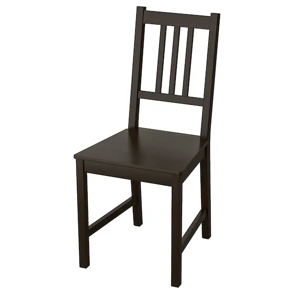 Stolica, smeđe-crna