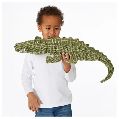 Plišana igračka, krokodil/zelena, 80 cm