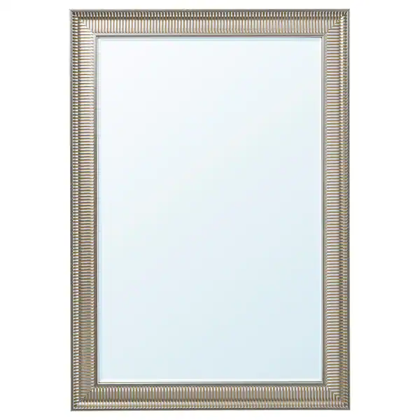 Ogledalo, srebrna, 91x130 cm