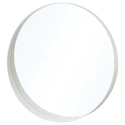 Ogledalo, bela, 60 cm