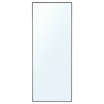 Ogledalo, crna, 78x196 cm