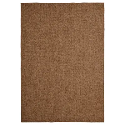 Ravno tkani tepih, unutra/spolja, zagasitosmeđa, 160x230 cm