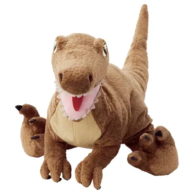 Plišana igračka, dinosaurus/dinosaur/velosiraptor, 44 cm