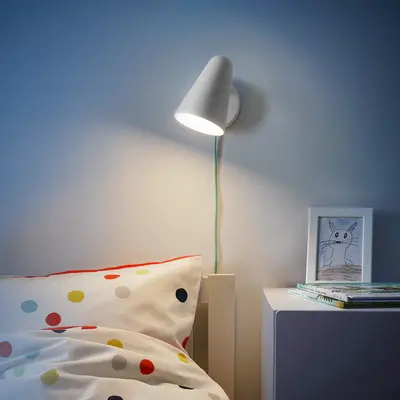 LED zidna lampa, bijela