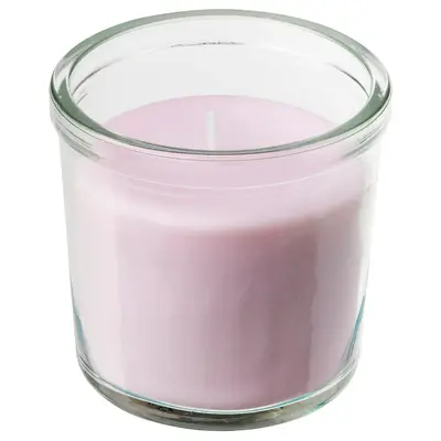 Mirisna svijeća u čaši, Jasmin/roze, 20 h