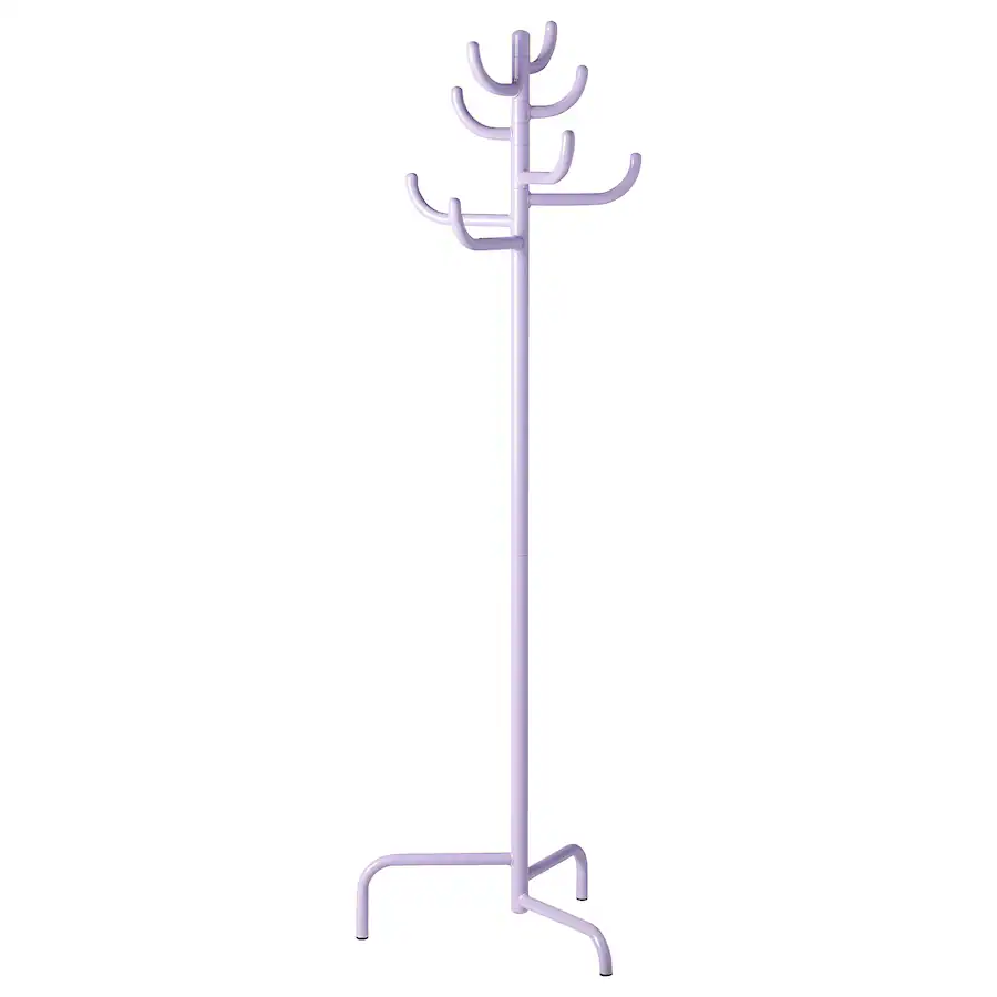 Čiviluk, lila, 175 cm