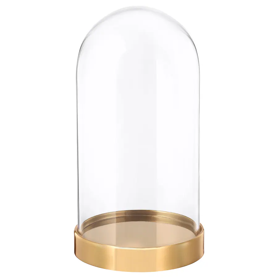 Stakleno zvono sa stopom, 19 cm