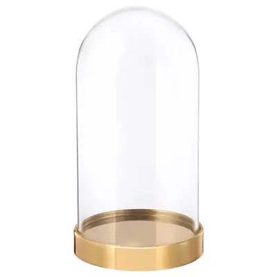 Stakleno zvono sa stopom, 19 cm