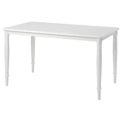 Trpezarijski sto, bijela, 130x80 cm