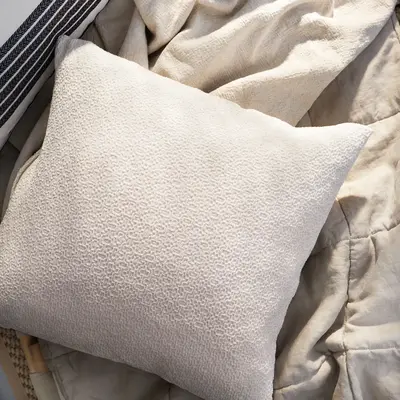 Navlaka za jastučić, prljavobijela, 50x50 cm