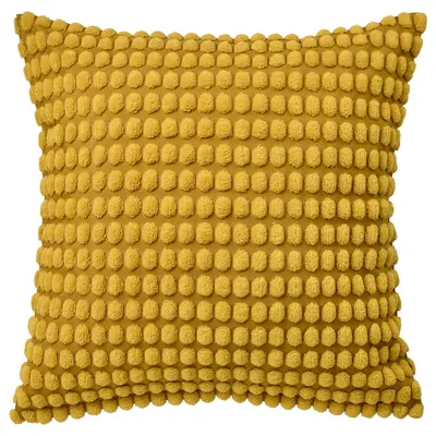 Navlaka za jastučić, žuta, 50x50 cm