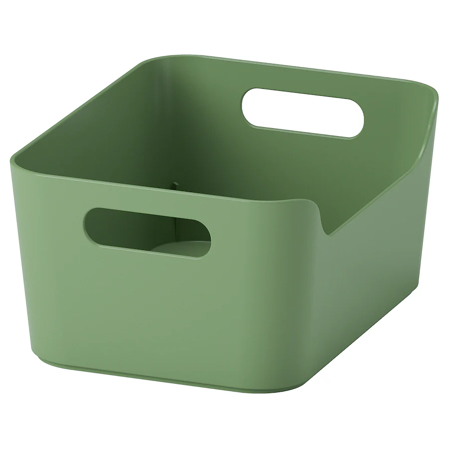 Kutija, zelena, 24x17 cm