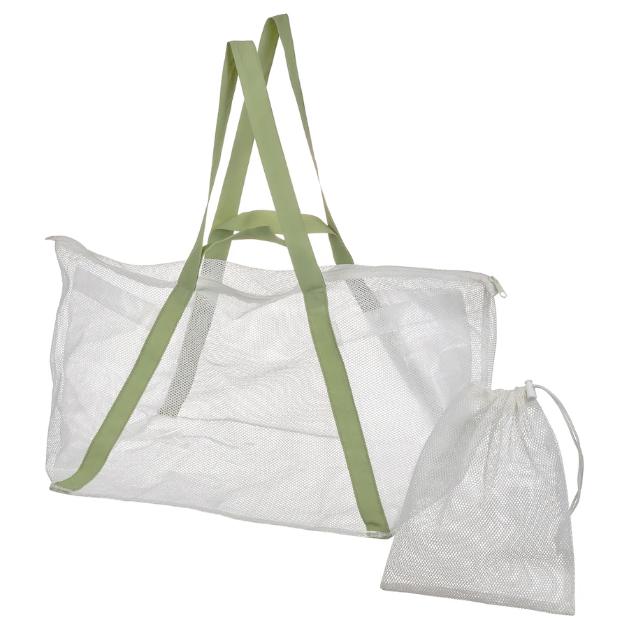 Ručna torba, bijela, 50x36x39 cm/40 l