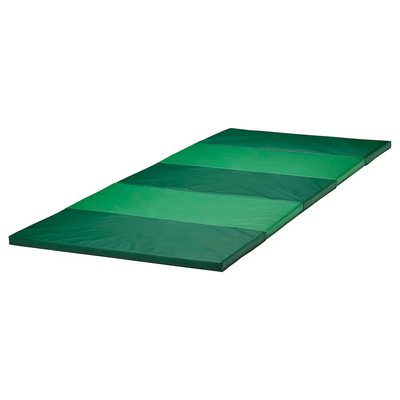 Sklopiva podloga za gimnastiku, zelena, 78x185 cm