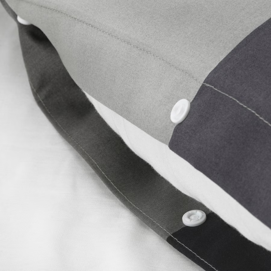 Jorganska navlaka i jastučnica, crna, 150x200/50x60 cm Jorganska navlaka i jastučnica, crna, 150x200/50x60 cm