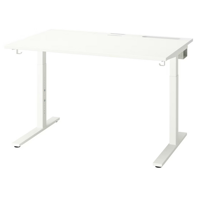 Radni sto, bijela, 120x80 cm