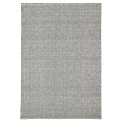 Tepih, ravno tkani, siva, 200x300 cm