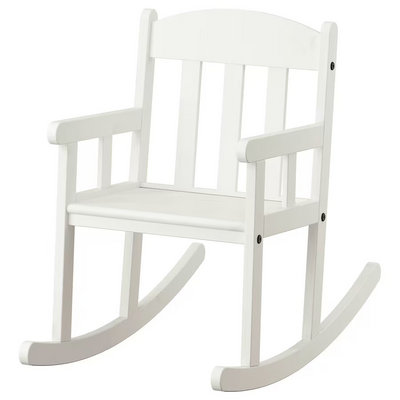 Stolica za ljuljanje, bijela