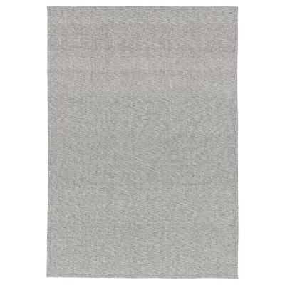 Tepih, ravno tkani, crna/natur, 155x220 cm