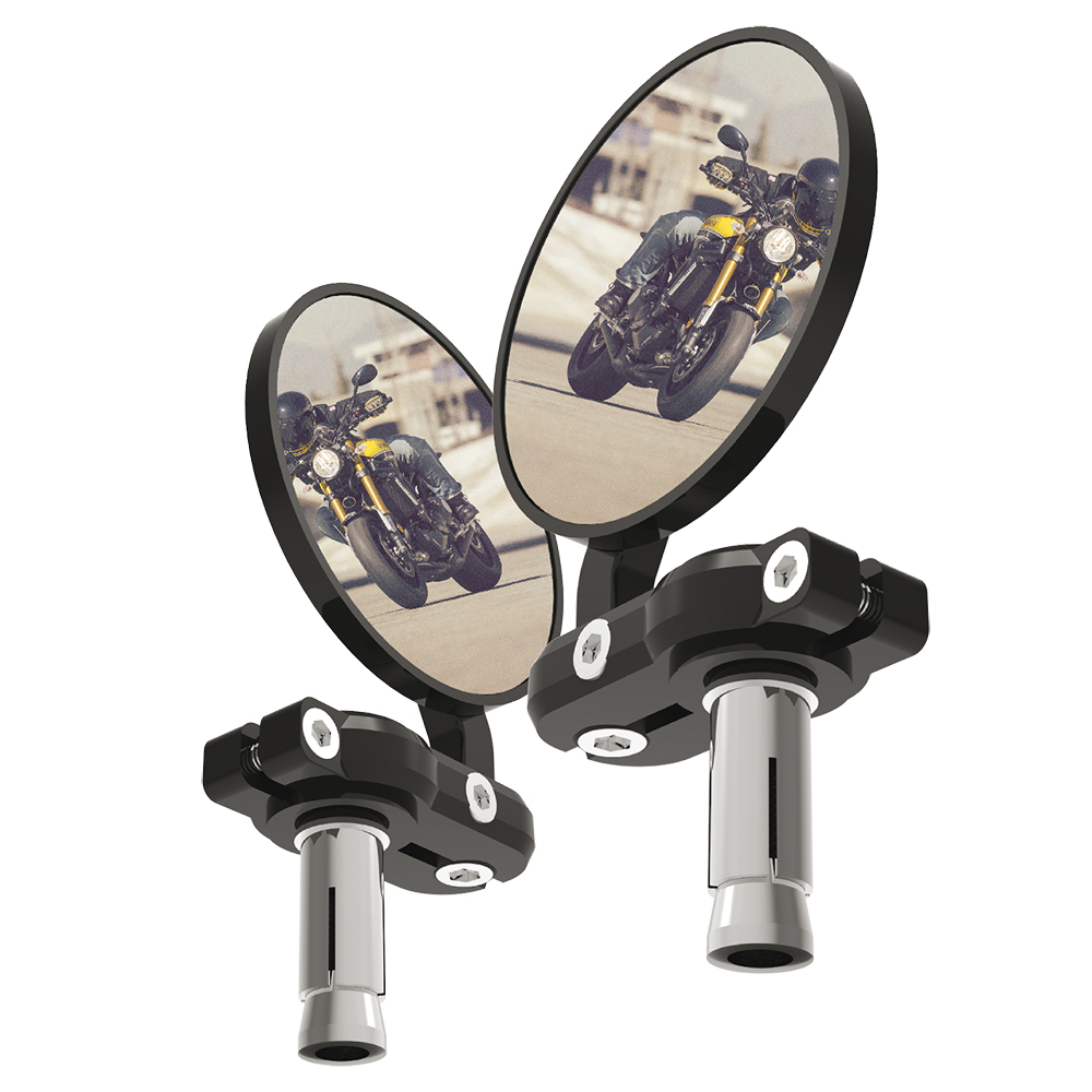 SET RETROVIZORA CRNI BarEnd Mirrors