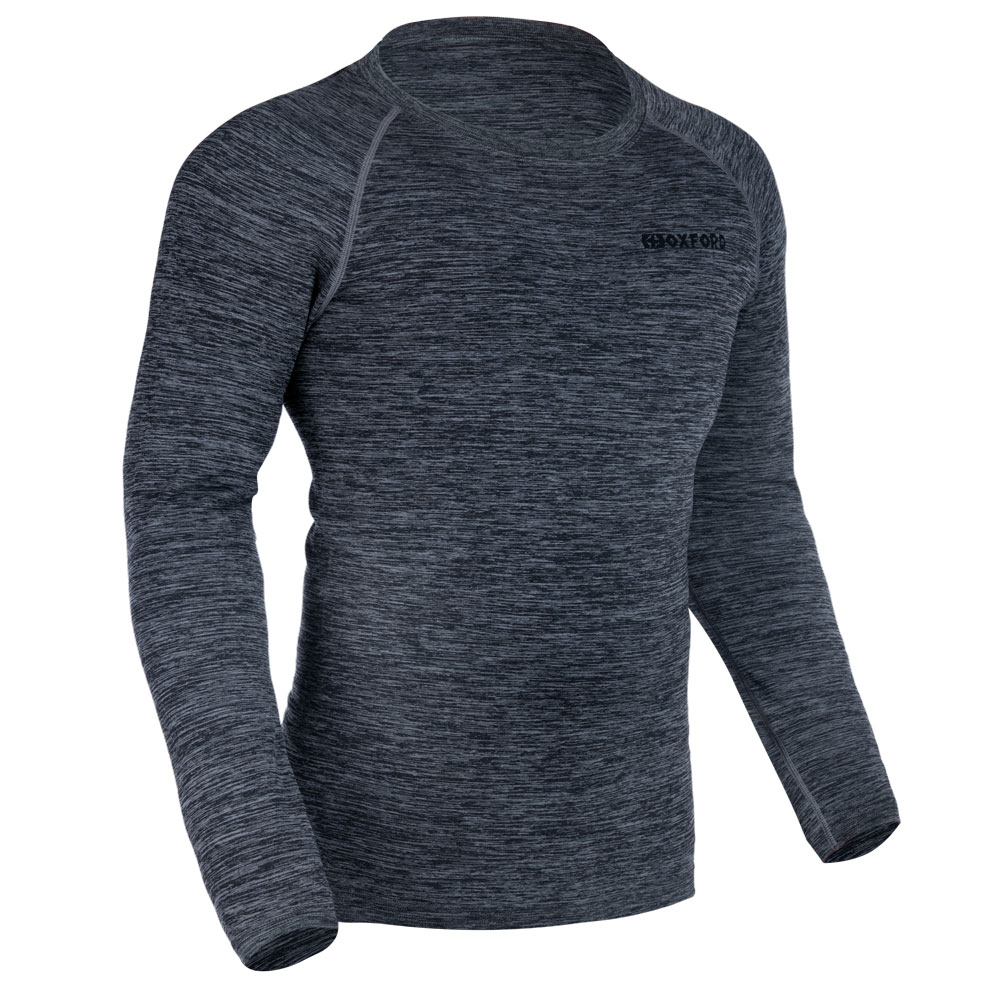 TERMO MAJCA S/M Advanced Base Layer MS Top Charcoal Marl