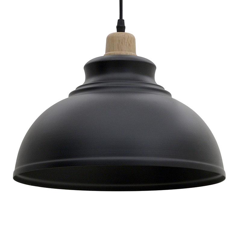 LUSTER LUMINAIRE BLACK D35X108