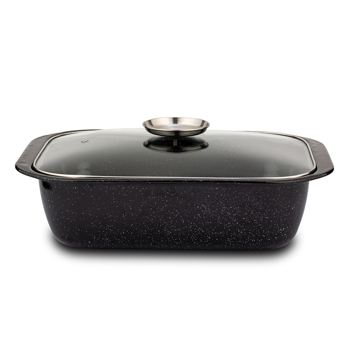 NAVA PEKAC SA POKLOPCEM 41cm ( emajl )