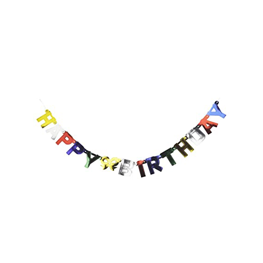 GIRLANDA HAPPY BIRTHDAY 150cm