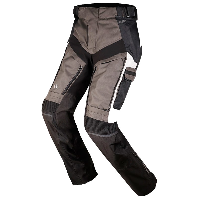 LS2 PANTALONE NORWAY BLACK GREY XL