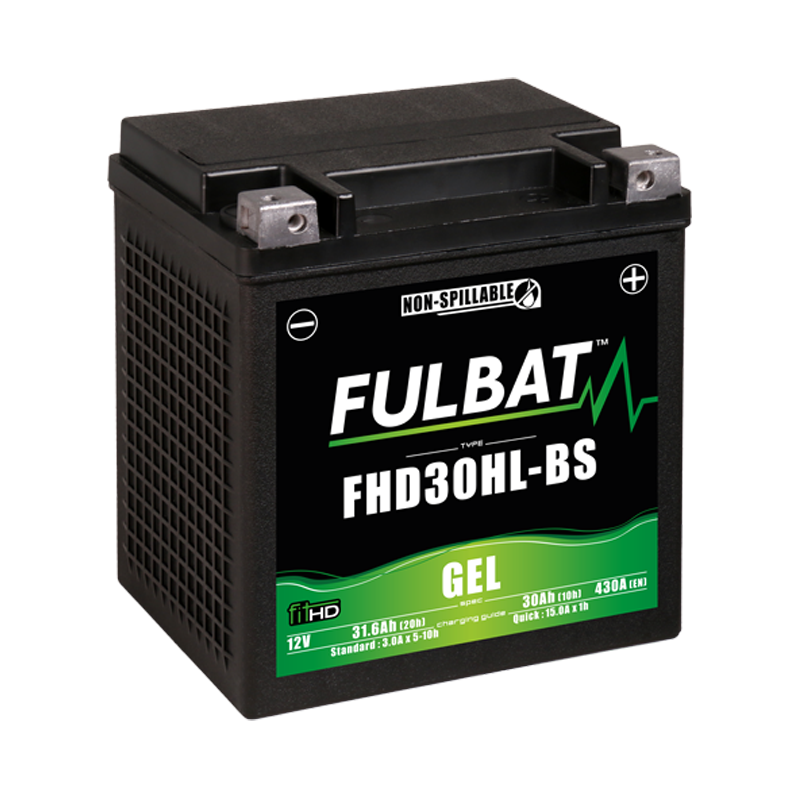 AKUMULATOR FUL GEL-FHD30HL-BS (H.D.)