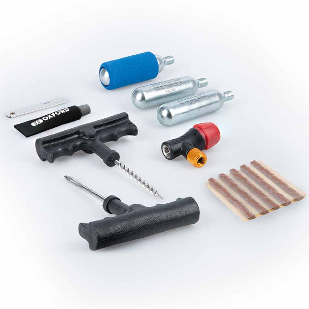 SET ZA KRPLJENJE GUMA CO2 Tyre Repair Kit 1