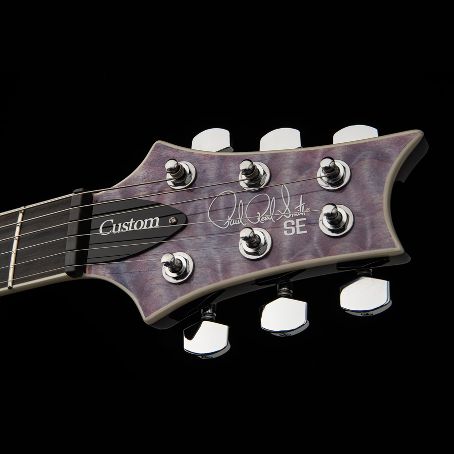 SE Custom 24 Quilt Violet električna gitara