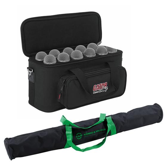 Koferi i torbe za mikrofone i mikrofonske stalke