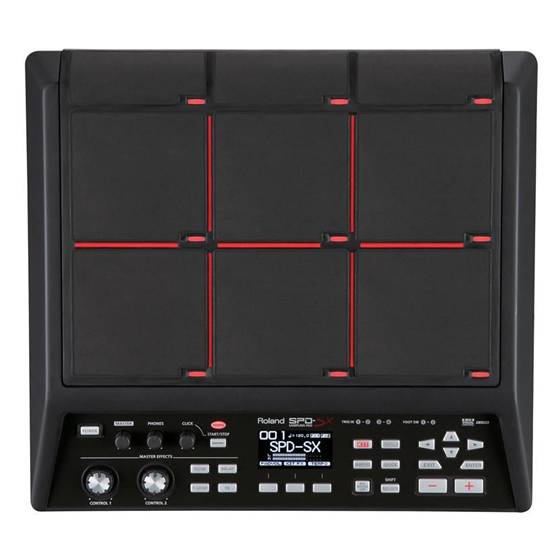 Sampling padovi za udaraljke