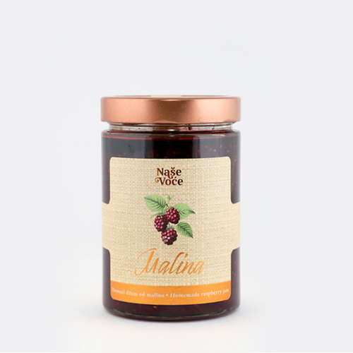 Dzem Malina 375gr Nase Voce