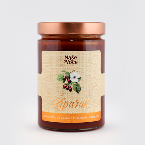 Dzem Sipurak 625gr Nase Voce