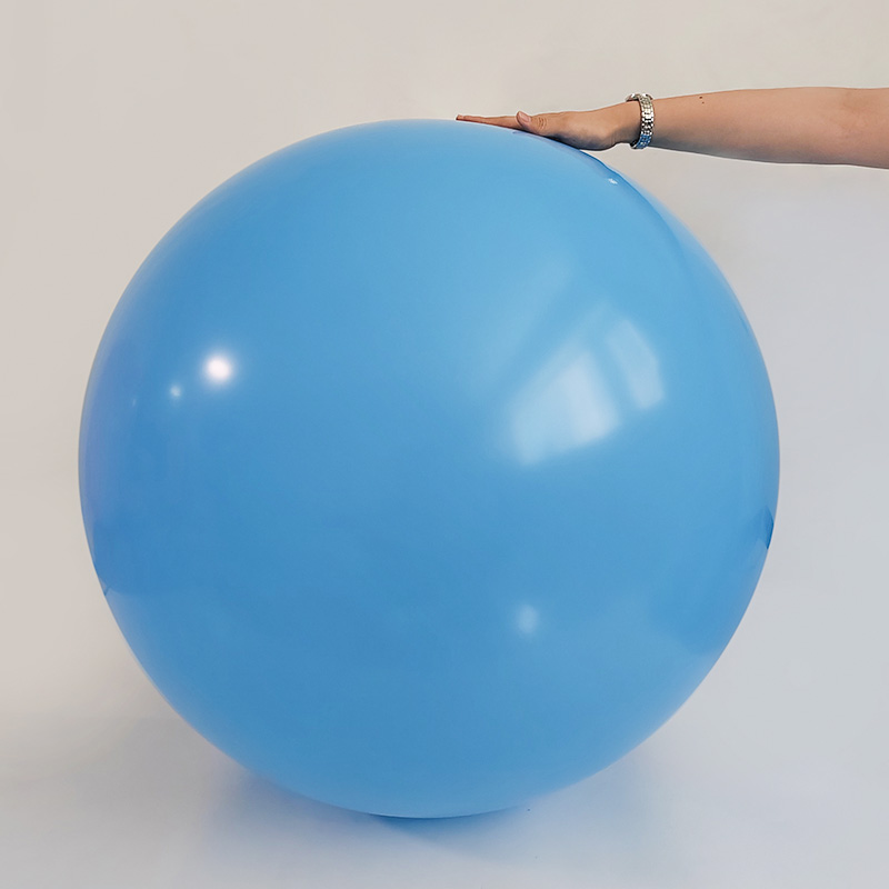 Balon lateks LIGHT BLUE pastel 36i