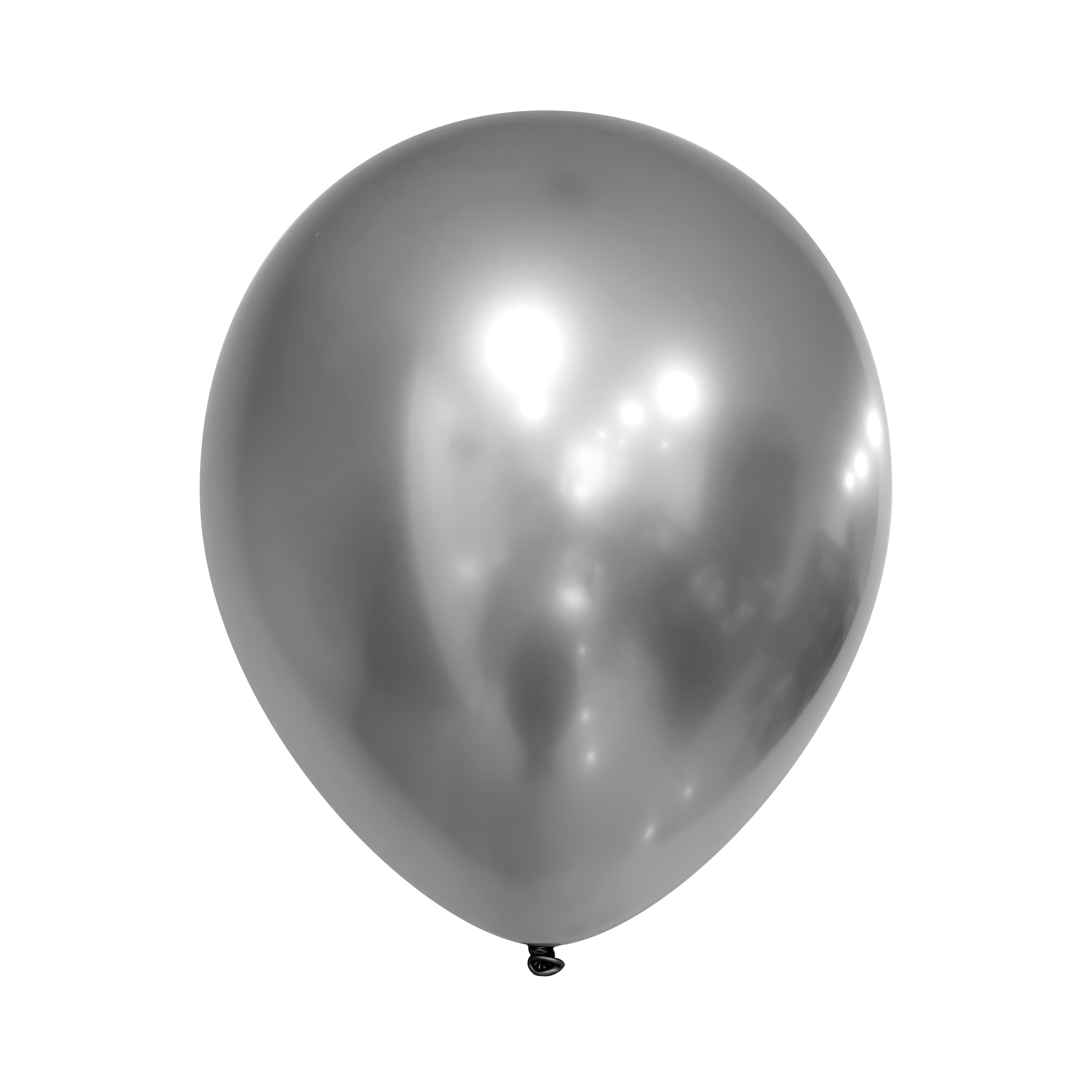 Balon lateks SILVER chrome 12i