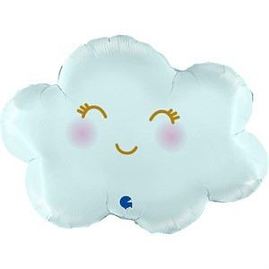 Balon Cloud pastel blue 30” C