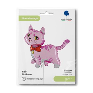 Balon Cat Girl pink figura 42