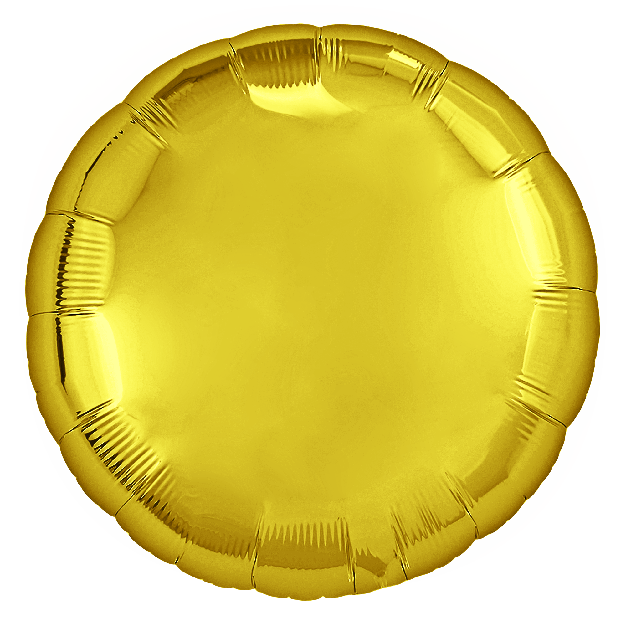 Balon KRUG zlatni 30 inča 2F