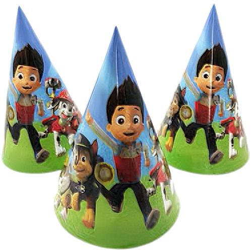 Kape papirne PATROLNE ŠAPE 6kom