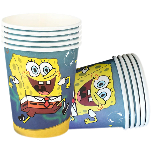 Čaše papirne SUNĐER BOB-1 10kom