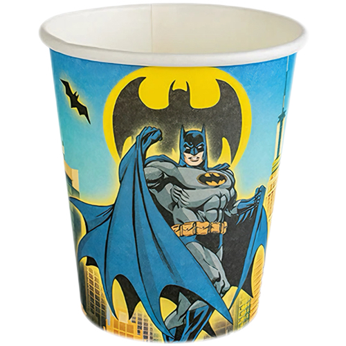 Čaše papirne BATMAN 10kom