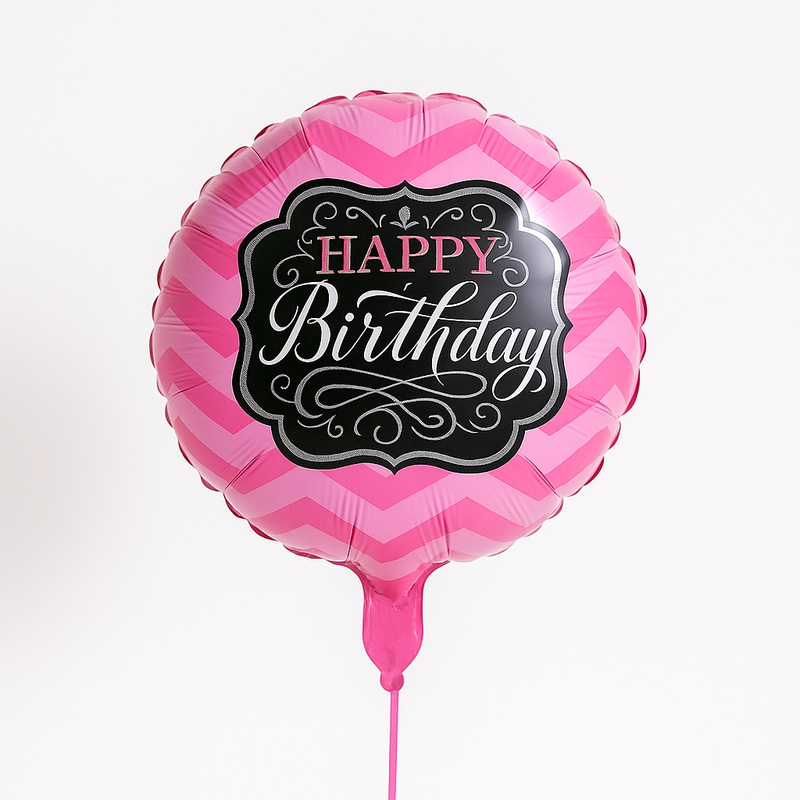 Balon HB rozi sa crnom tablom okr. 18
