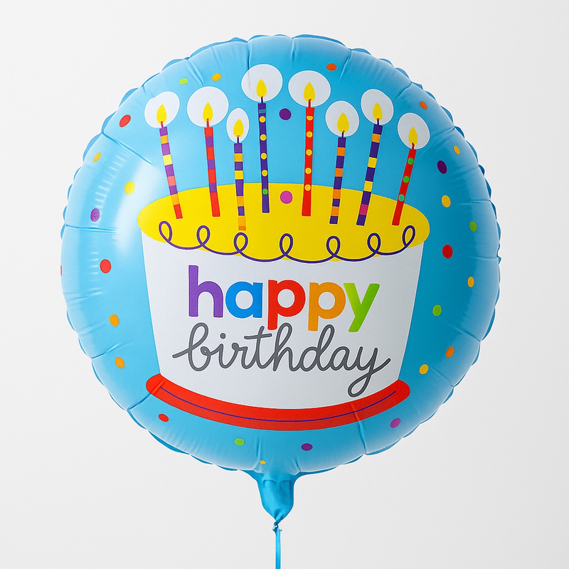 Balon HB torta sa svjećicama okr. 18