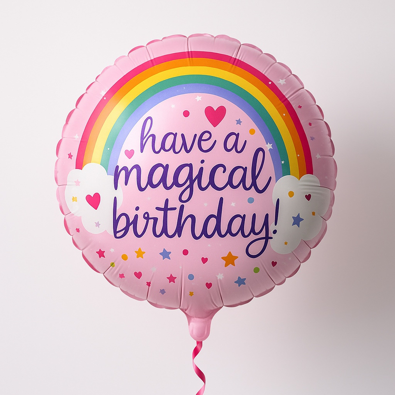 Balon HB Have a magical birthday okr. 18